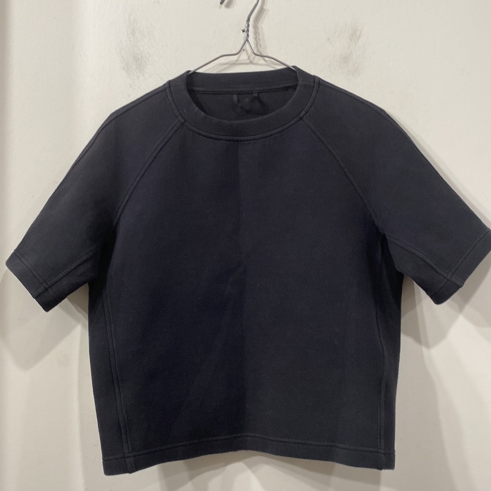 Lululemon NTS Cropped Short Sleeve Black in M - Picture 7 of 15